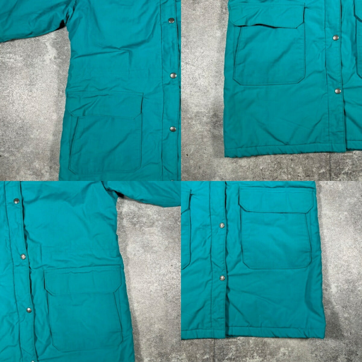 L.L.Bean 80s Wool Lined Storm Coat Made in USA Size M