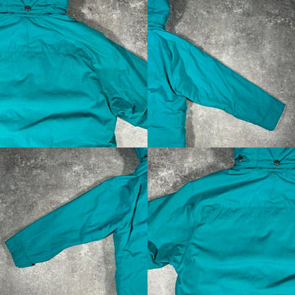 L.L.Bean 80s Wool Lined Storm Coat Made in USA Size M
