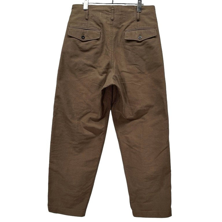 Yohji Yamamoto Moleskin Striped 3-Tuck Tapered Pants Size 2