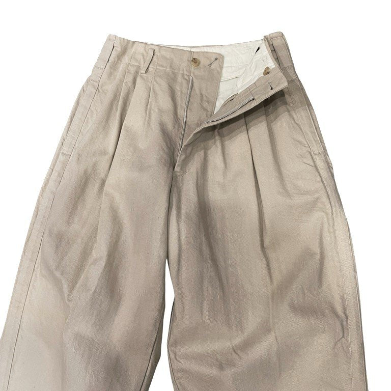 Y's for men 90s Side Stripe 3-Pleat Tapered Pants Size S