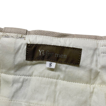 Y's for men 90s Side Stripe 3-Pleat Tapered Pants Size S