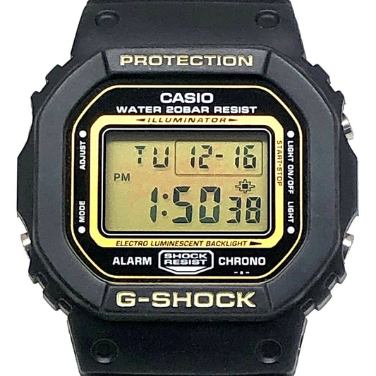 G-SHOCK DW-056GM-9 Gold Defender Square Watch Size ONE SIZE