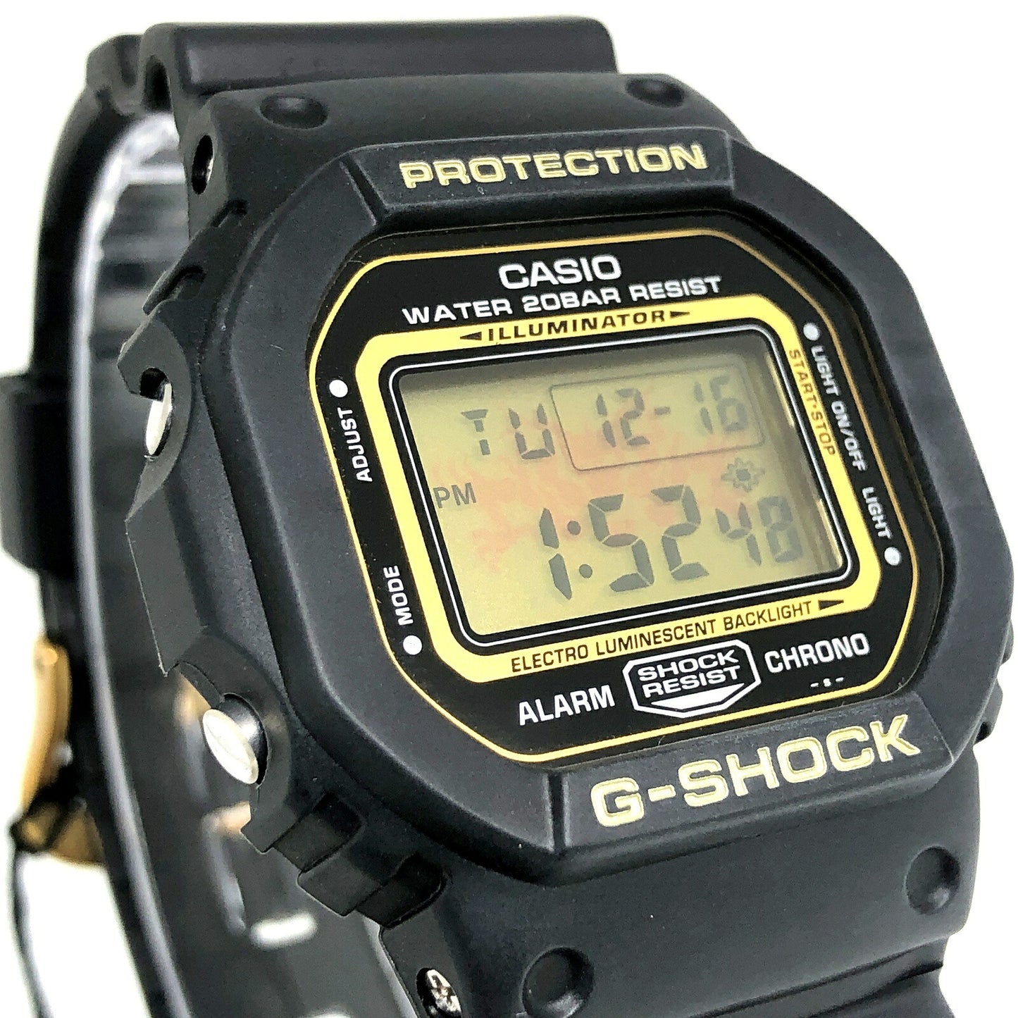 G-SHOCK DW-056GM-9 Gold Defender Square Watch Size ONE SIZE