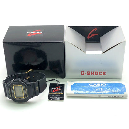 G-SHOCK DW-056GM-9 Gold Defender Square Watch Size ONE SIZE