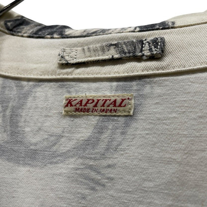 Kapital 14SS White Cat Print Norway Work Jacket Size 2