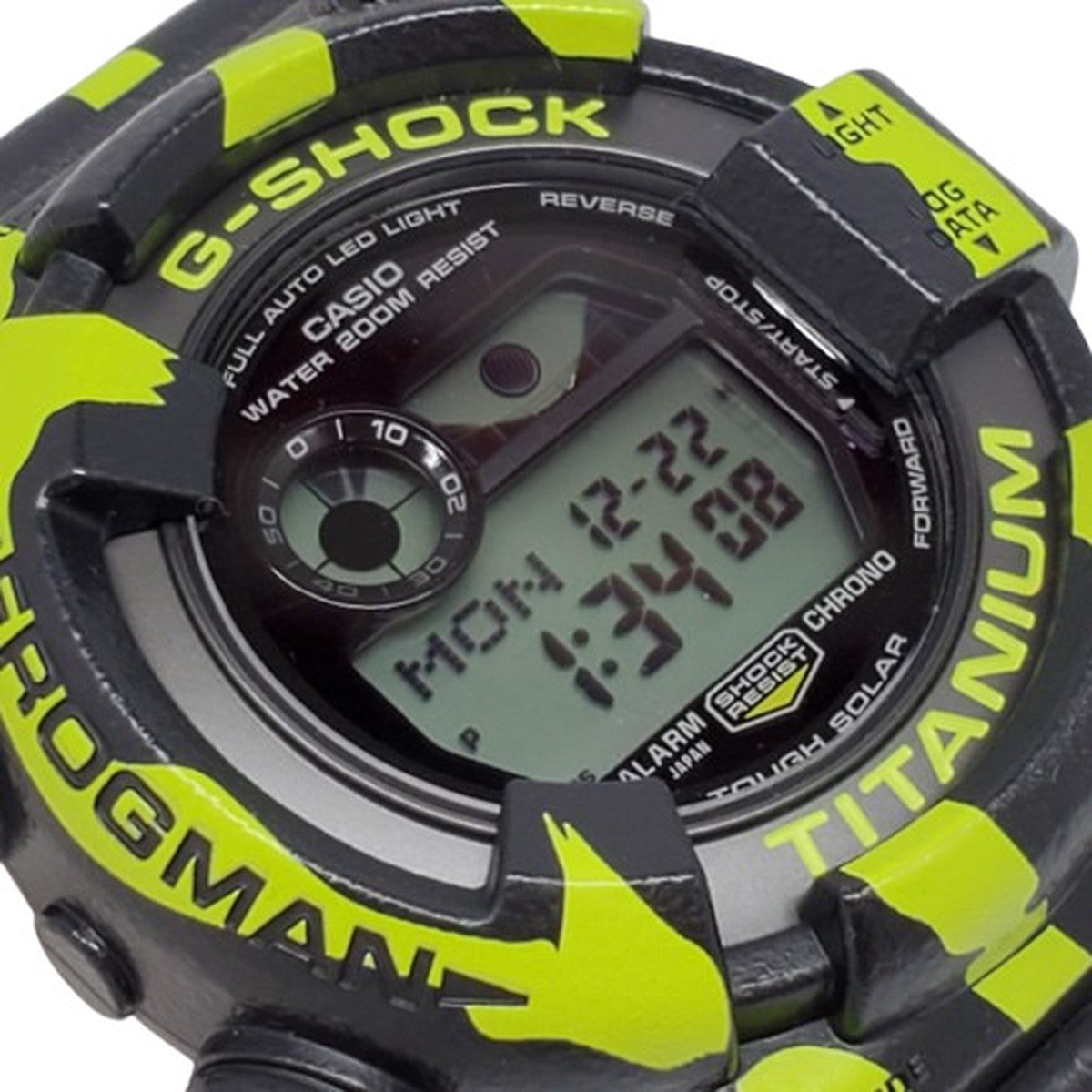 G-SHOCK Frogman Tough Solar Fluorescent Green Watch Size ONE SIZE
