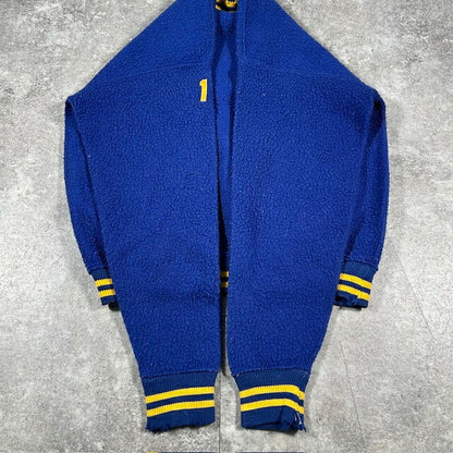 Champion 60s Vintage "CARL SANDBURG" Sweatshirt Blue Size L