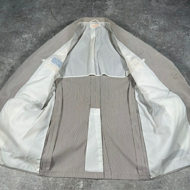 BROOKS BROTHERS 70s Pinstripe Blazer USA Made White Size 40R