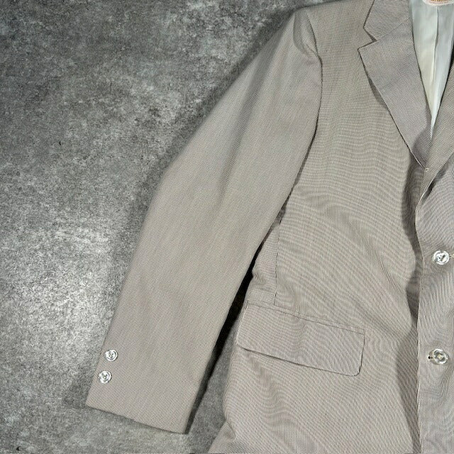 BROOKS BROTHERS 70s Pinstripe Blazer USA Made White Size 40R