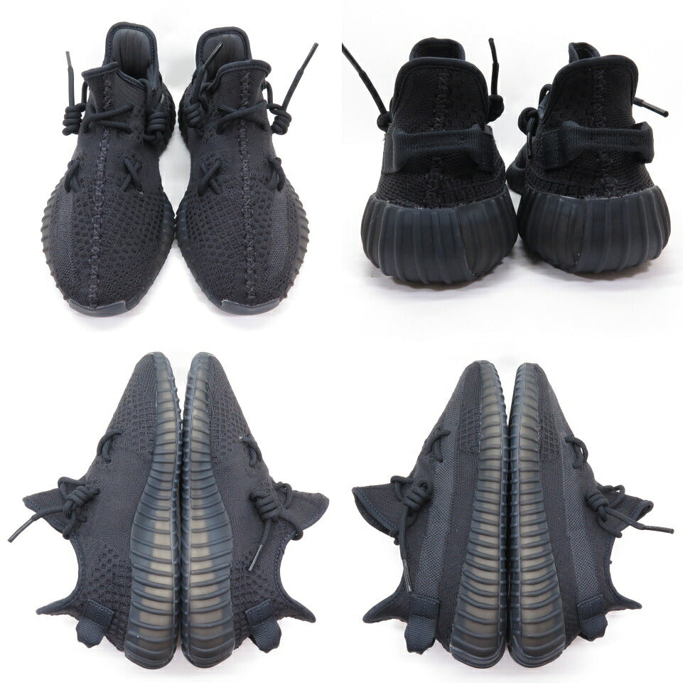 KANYE WEST YEEZY BOOST 350 V2 Onyx Black Sneakers
