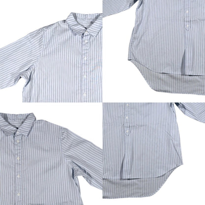CASEY CASEY Stripe Cotton Pullover Sweatshirt Size S
