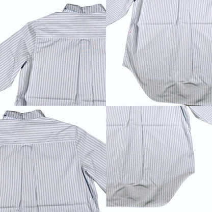 CASEY CASEY Stripe Cotton Pullover Sweatshirt Size S