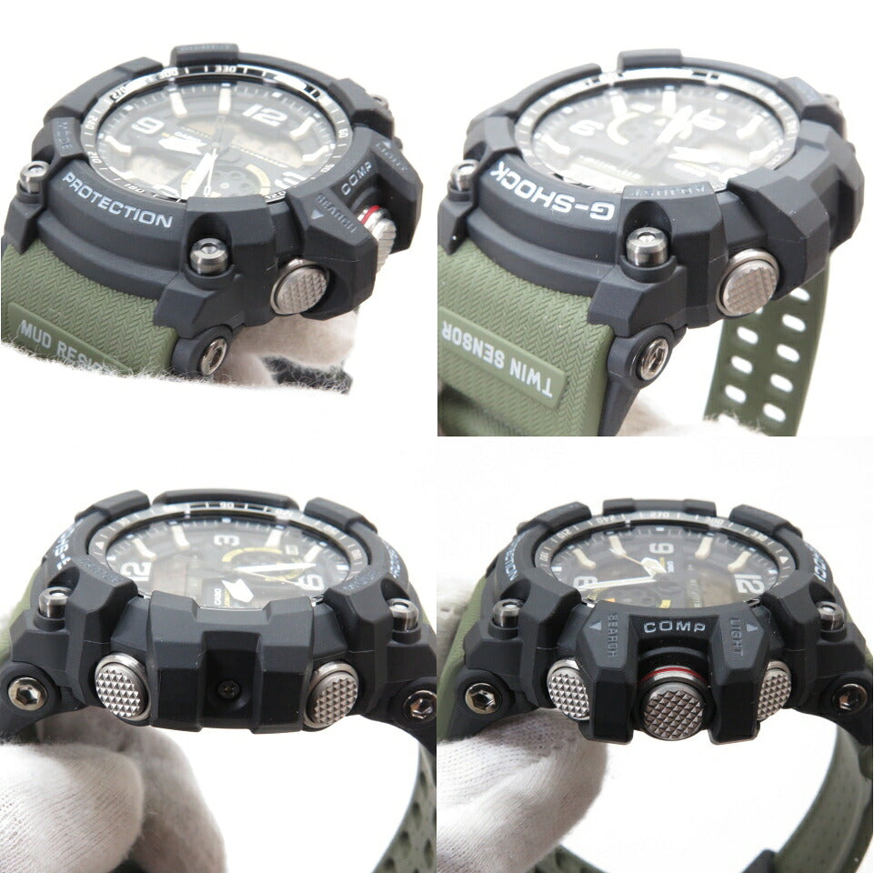 CASIO G-SHOCK MUDMASTER Twin Sensor ONE SIZE Watch Size ONE SIZE