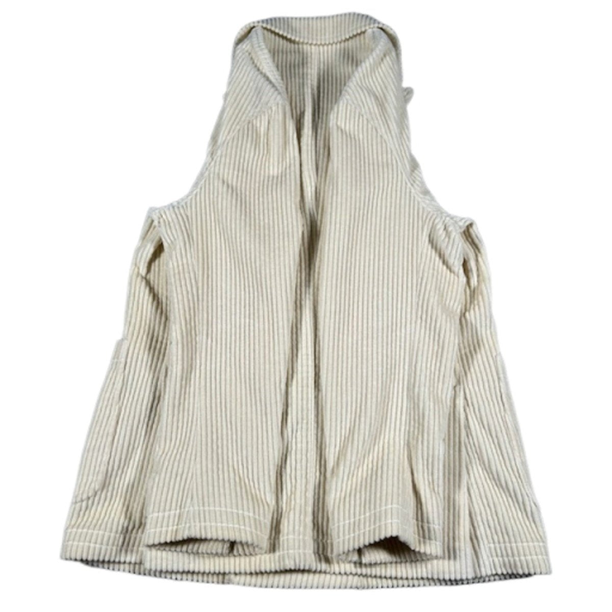 THE GIGI ZIGGY G002 Wide Wale Corduroy Jacket Ivory Size 46