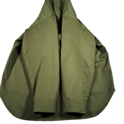 Vintage 22SS Olive Melange Wool Coach Jacket Size 3