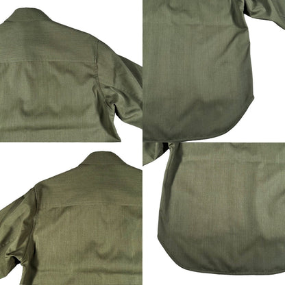 Vintage 22SS Olive Melange Wool Coach Jacket Size 3
