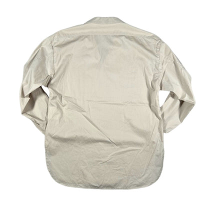 ITG un/unbient Open Collar Long Sleeve Shirt Beige Size 2