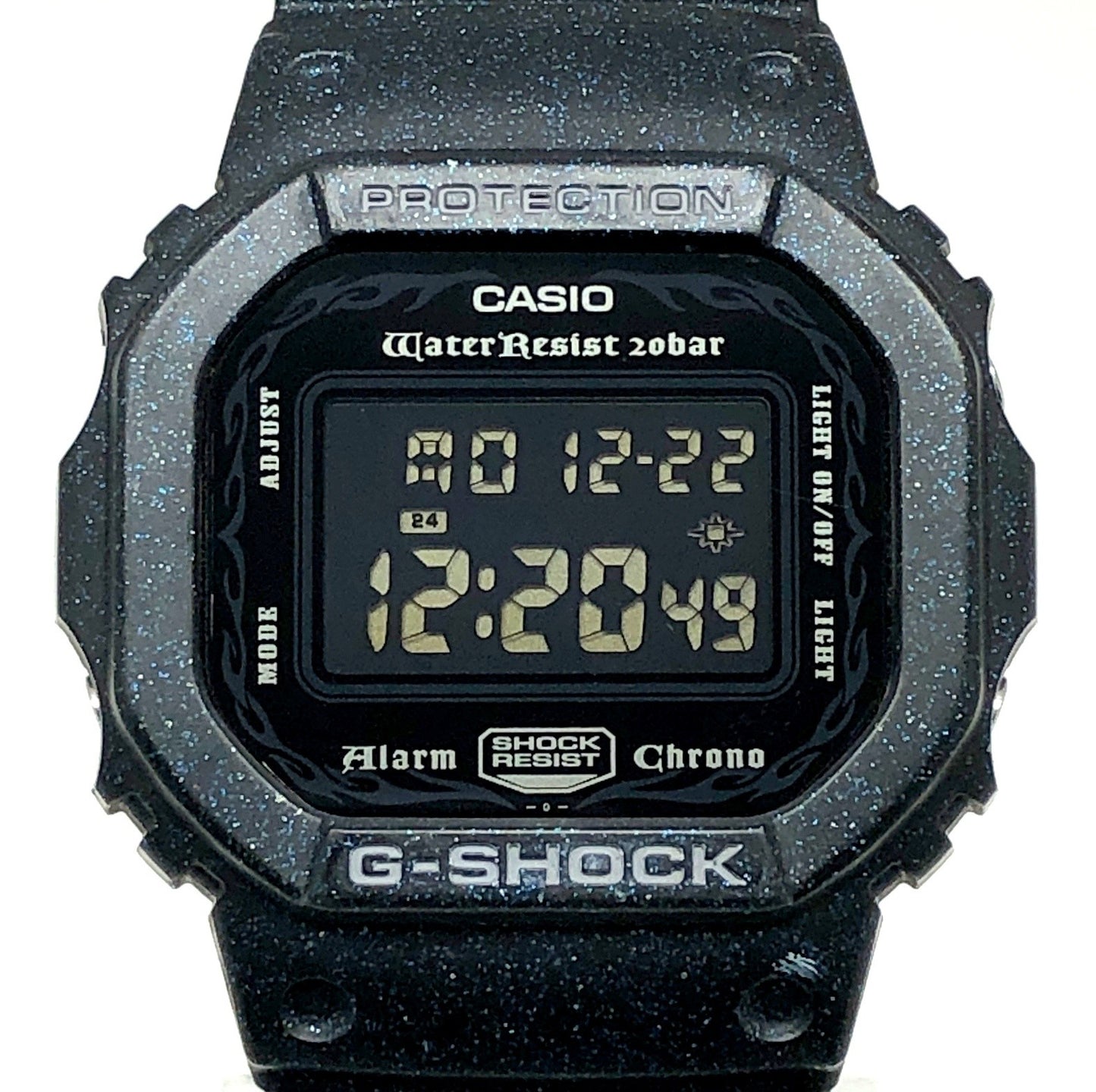 G-SHOCK Metallix-G Fire Pattern Blk/Navy Watch Size ONE SIZE