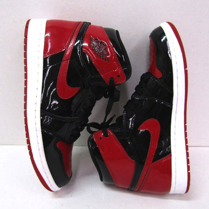NIKE AIR JORDAN 1 RETRO High OG Black Sneakers Size 26cm