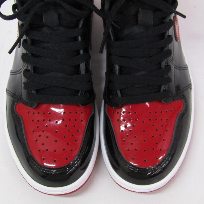 NIKE AIR JORDAN 1 RETRO High OG Black Sneakers Size 26cm