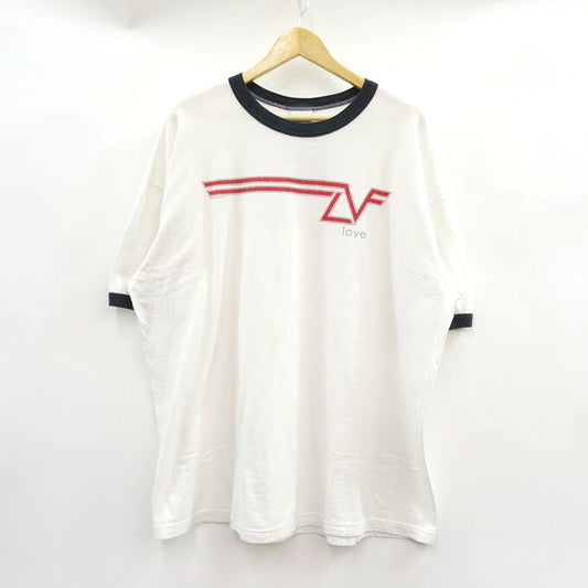 READYMADE Ringer T-Shirt White Size XXXL