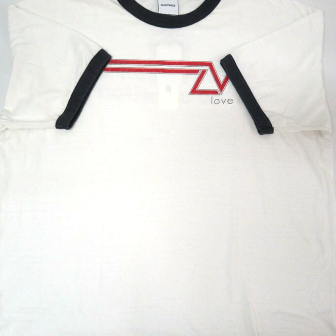 READYMADE Ringer T-Shirt White Size XXXL
