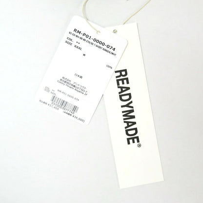 READYMADE Ringer T-Shirt White Size XXXL