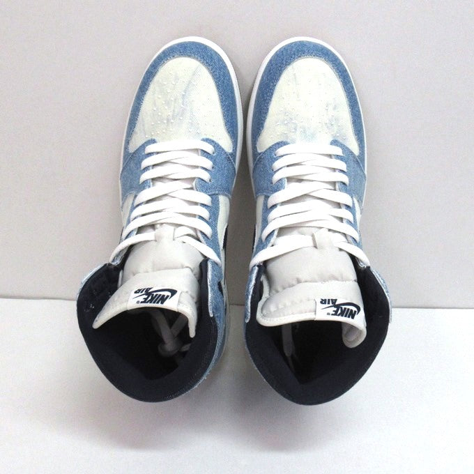 NIKE AIR JORDAN 1 RETRO High OG White Sneakers Size 29cm