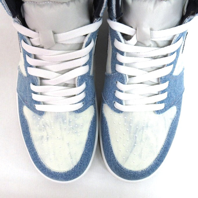 NIKE AIR JORDAN 1 RETRO High OG White Sneakers Size 29cm