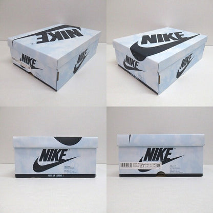 NIKE AIR JORDAN 1 RETRO High OG White Sneakers Size 29cm
