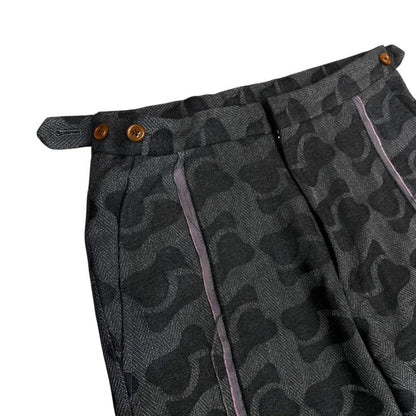 Comme des Garcons Homme Plus 02AW Herringbone Pants Size S