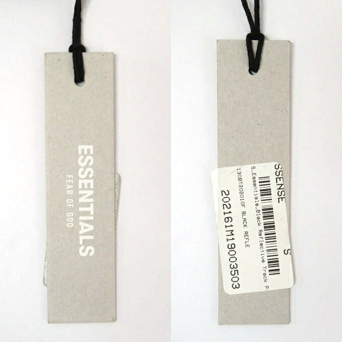 FOG ESSENTIALS Reflective Track Pants Gray Size S