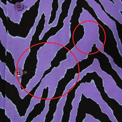 Iroquois Crazy Zebra Pattern Shirt Size 1