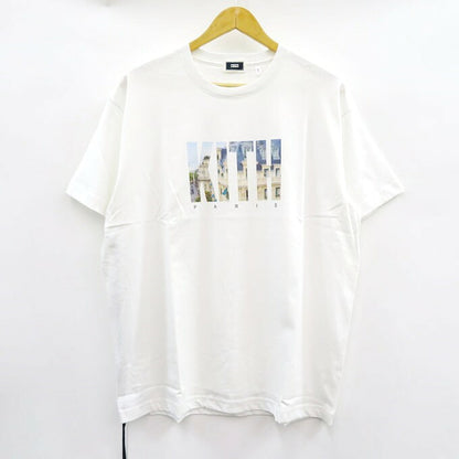 KITH Paris Landmark Logo Print T-Shirt White Size L