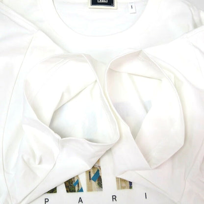 KITH Paris Landmark Logo Print T-Shirt White Size L