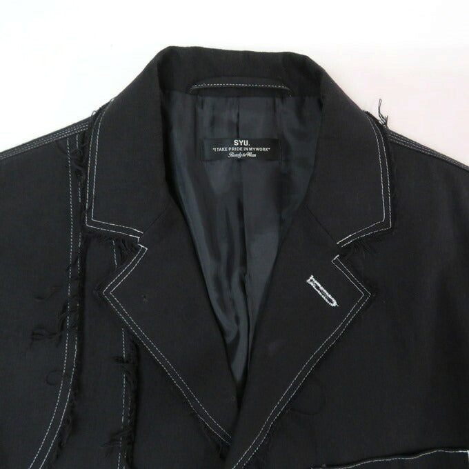 SYU.HOMME Raw Edge Jacket Size 2