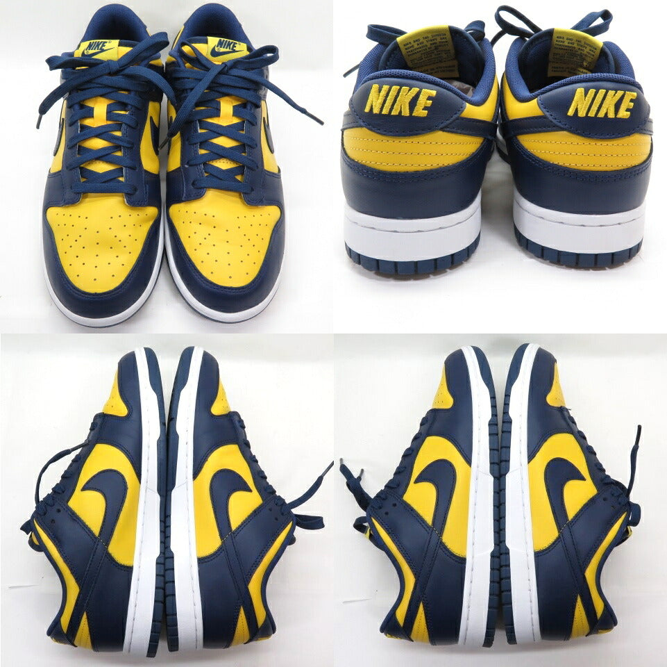NIKE DUNK LOW RETRO "Michigan" Varsity Maize Sneakers