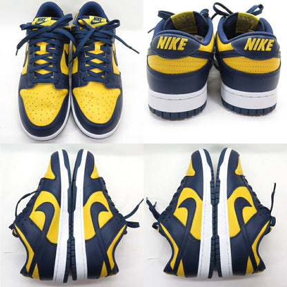 NIKE DUNK LOW RETRO "Michigan" Varsity Maize Sneakers
