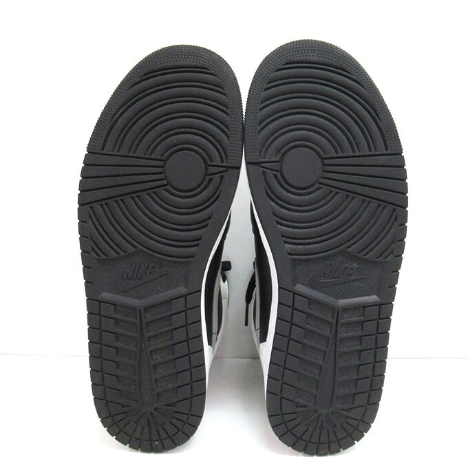 NIKE AIR JORDAN 1 MID White/Black/Grey Sneakers Size 28cm