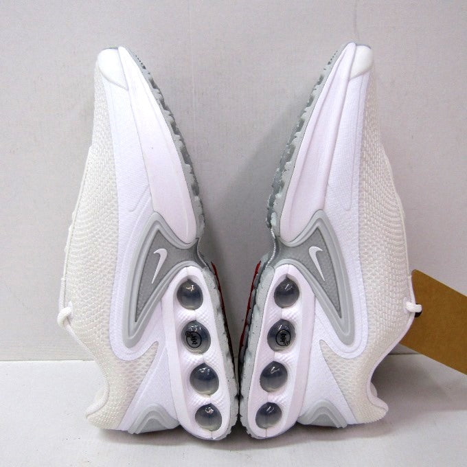 NIKE AIR MAX DN Dynamic Air White/Silver Sneakers Size 26cm