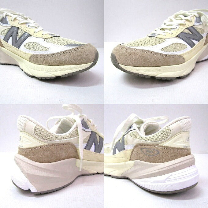 Balance M990 SS6 Pigskin Suede Low-Cut Sneakers Size 27.5cm
