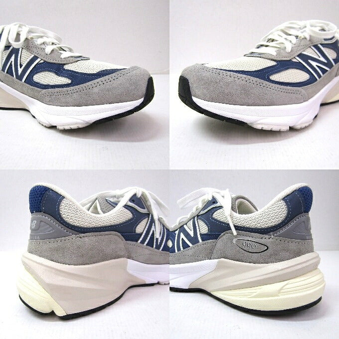 Balance U990TC6 Pigskin Suede Low-Cut Sneakers Size 27.5cm