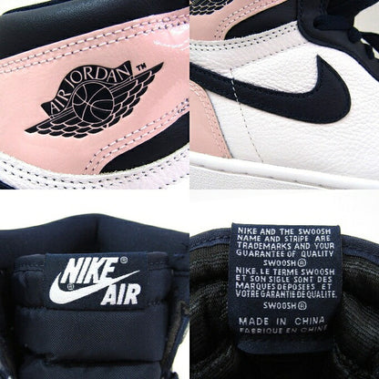 NIKE WMNS AIR JORDAN 1 Retro High Atmosphere Sneakers Size 9