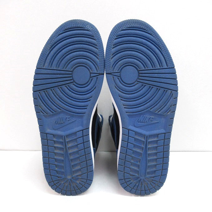 NIKE AIR JORDAN 1 Retro High OG Blue Sneakers Size 26.5cm