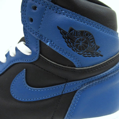 NIKE AIR JORDAN 1 Retro High OG Blue Sneakers Size 26.5cm