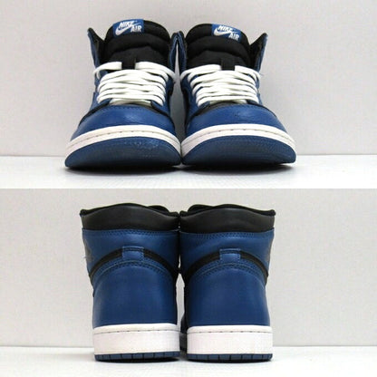 NIKE AIR JORDAN 1 Retro High OG Blue Sneakers Size 26.5cm