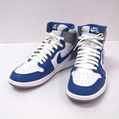 NIKE AIR JORDAN 1 Retro High OG True Gray Sneakers Size 27cm