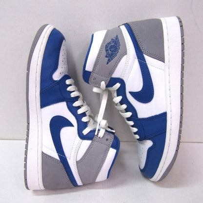 NIKE AIR JORDAN 1 Retro High OG True Gray Sneakers Size 27cm