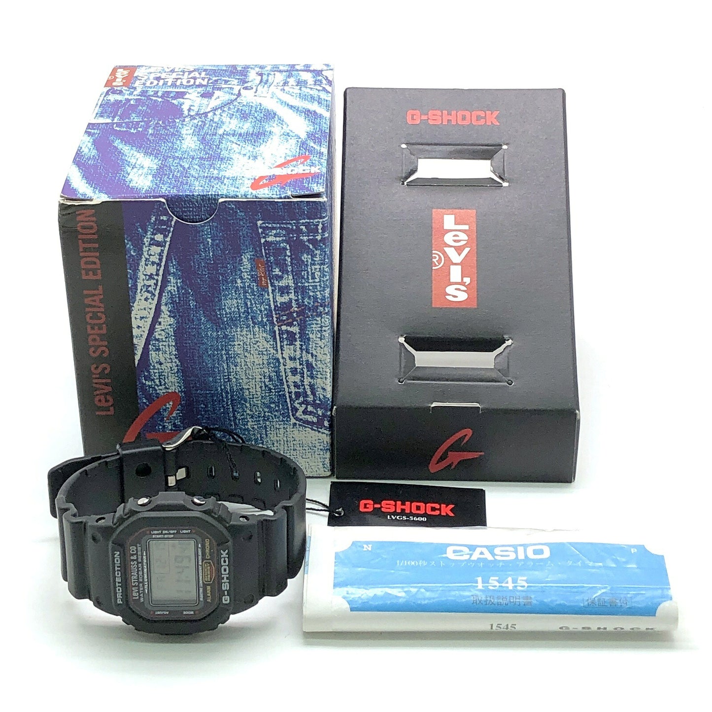 G-SHOCK Levi's Collab DW-5600VT Limited Watch Size ONE SIZE