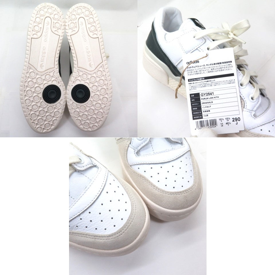 adidas Originals Kith Forum Low White Green Sneakers
